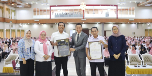 KNPI Provinsi Lampung Terima Penghargaan Kolaborasi pada Seminar Nasional “How To Be A Great” di Graha Adora