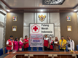 P2SM Jalin Kolaborasi Kemanusiaan dengan PMI Provinsi Lampung