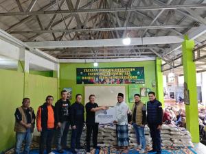 YBM BRILiaN BRI Region 5 Bandar Lampung Salurkan Beras Untuk 17.429 Santri*