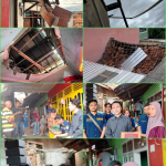 AMPI Bandarlampung Salurkan Bantuan untuk Warga Terdampak Puting Beliung