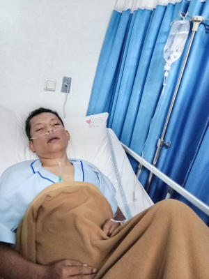 Budi Susilo Terlunta: Sakit Jantung, BPJS Tak Tanggung Pemkab Lampung Tengah Diam