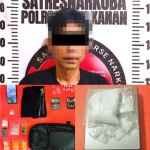 Seorang Pria Asal Negara Batin Dibekuk Polisi, Diduga Edarkan Sabu dan Ekstasi