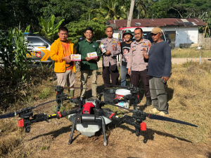 Dari Lahan Kosong Jadi Ladang Jagung Bertongkol Dua, Inovasi Polsek Tanjung Bintang Jadi Inspirasi”