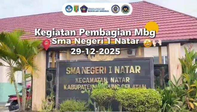 Libur Sekolah Tetap Kenyang: SMA N 1 Natar Bagikan MBG Rapel 5 Hari,ke Siswa