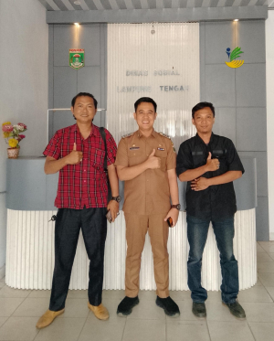 KETUA IMF INDRA SEGALO GALO KUNJUNGI DINAS SOSIAL LAMPUNG TENGAH: SATUKAN LANGKAH UNTUK KESEHATAN DAN KESEJAHTERAAN RAKYAT