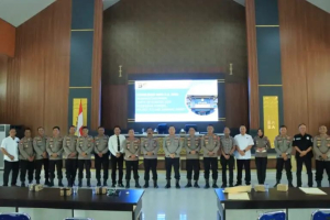 Kapolres Tubaba Serahkan Rendisgar 2026, Tekankan Penggunaan Anggaran Transparan