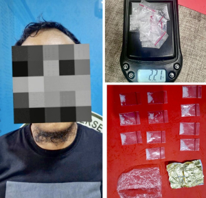Polres Lampung Tengah Ungkap Kasus Sabu, Pria 40 Tahun Ditangkap