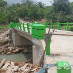 Dianggarkan 2025, Pembangunan Jembatan Desa Gedung Wani Hingga Kini Tak Kunjung Selesai