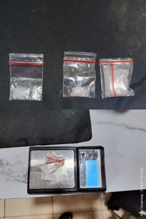 Polres Metro Tangerang Kota Tangkap Pengedar Sabu, 1,5 Gram Barang Haram Diamankan