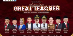 Guru-guru Lampung Utara Dihimpun, PMII Gelar Seminar Nasional Inspiratif