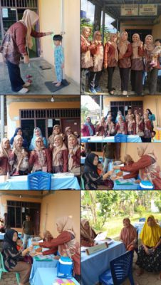 Posyandu Seroja IV Pematang Wangi Gelar Layanan Rutin  Untuk Balita, Bumil dan Lansia