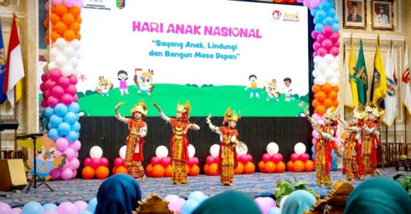 Pemerintah Provinsi Lampung Perkuat Komitmen Perlindungan Anak di Hari Anak Nasional ke-42