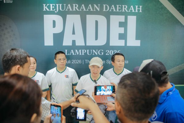 Kejurda Padel Lampung 2026 Resmi Dibuka, Sekdaprov Tekankan Sportivitas dan Pembinaan Atlet