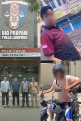 Di Duga Selingkuh dan Ancam Suami Sah, Oknum Polisi Ditresnarkoba Polda Lampung Dilaporkan Ke Propam   