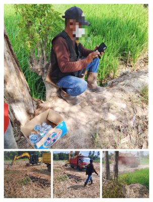 Dugaan Tambang Galian C Ilegal di Bandarejo Mencuat, Dalih Cetak Sawah Disorot dan Ada Setoran Hasil Penjualan Tanah Urug