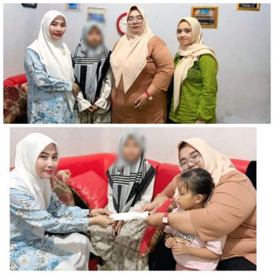 Ketua DPD Rumah Gibran Provinsi Lampung Kunjungi Korban Kekerasan Asusila Anak di Bawah Umur dan Yatim Piatu, Beri Bantuan dan Support Mental