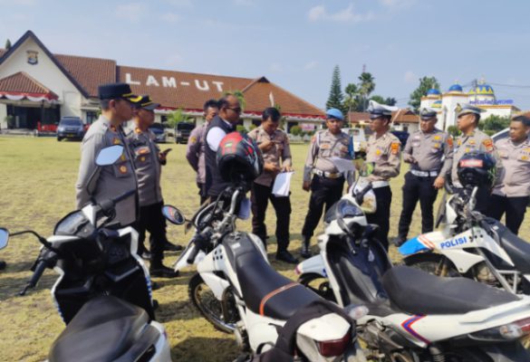 Tim Verifikasi Itwasda Polda Lampung Lakukan Pengecekan Fisik di Polres Lampung Utara Jelang Sertijab Kapolres 