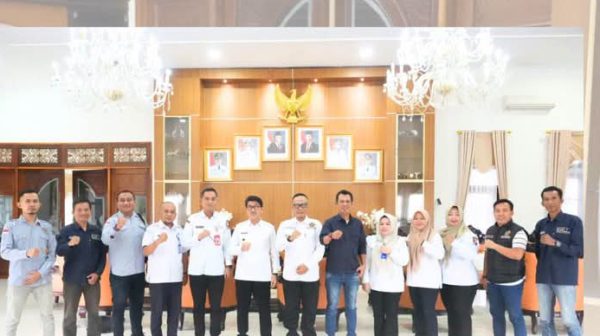 Terima Kunjungan PWI, Bupati Dorong Kebudayaan Lampung Utara Tampil di Puncak Hari Pers Nasional