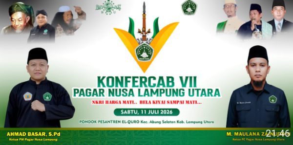 Maulana Zainuddin Terpilih Kembali Sebagai Ketua Pagar Nusa Lampung Utara Periode 2026–2031
