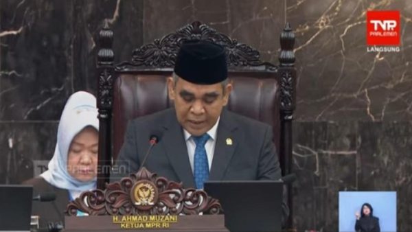 Sidang Tahunan – Sidang Bersama 2026 Di Mulai , 629 Anggota MPR Hadir