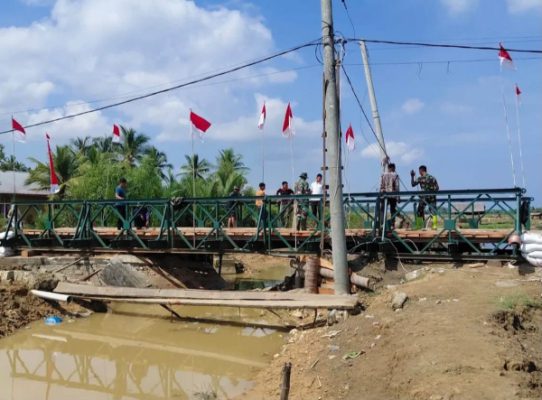 415 Jembatan Rampung Dibangun, Kasatgas PRR Apresiasi Satgas Jembatan TNI