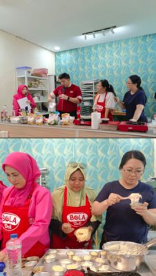 KPGEN PWDPI Bersama IKA Boga dan Baking Club Loyang Mas Lampung Gelar Latbar Bola Deli dan Aneka Kue Bahan Gluten Free