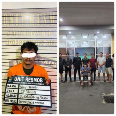 Resmob Medan Tangkap 2 Pelaku Curas Bermodus Aplikasi Kencan Sesama Jenis