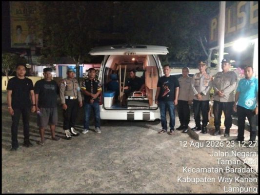 Resahkan Warga dan Pengguna Jalan, Polsek Baradatu Amankan Pria ODGJ Tanpa Identitas