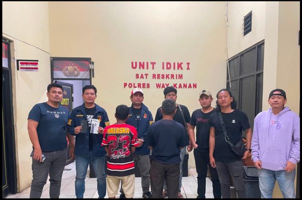 Satreskrim Polres Way Kanan Ungkap Kasus Pencurian HP, Dua Orang Diamankan