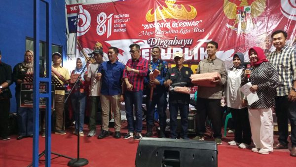 Ratusan Warga Padati Puncak HUT RI Ke-81, Kelurahan Surabaya Gelar “Bersinar”