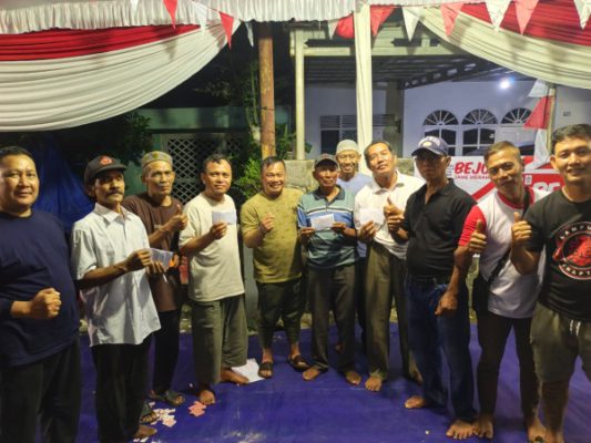 Semarak HUT RI ke-81 Belum Usai, Bapak-Bapak RT 01 LK 1 Way Halim Permai Tutup Rangkaian dengan Adu Strategi