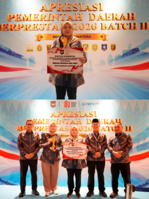 Sukseskan Program 3 juta rumah, Pemkot Bandar Lampung Kembali Raih Penghargaan