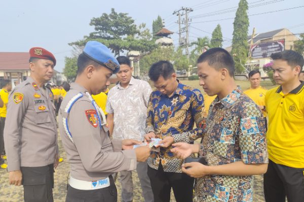 Wakapolres Lampung Utara Pimpin Gaktibplin, Cegah Pelanggaran Personel