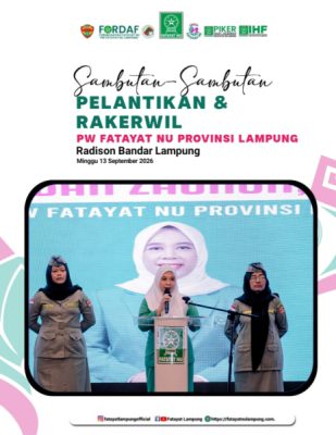 PW Fatayat NU Lampung Resmi Dilantik, Maulidah Zauroh Pimpin Masa Khidmah 2026–2031