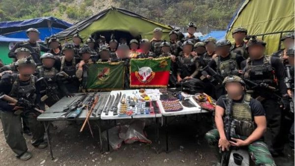 Baku Tembak di Intan Jaya, TNI Lumpuhkan 4 Anggota OPM dan Sita Senjata