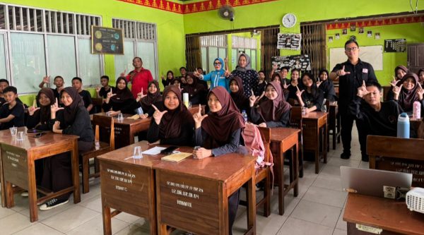 Bullying, Narkotika & Miras Jadi Perhatian GANMN di SMP Negeri 29 Bandar Lampung