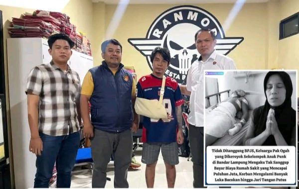 Satu lagi pelaku dugaan pengeroyokan terhadap seorang pria yang berprofesi sebagai “pak ogah” di Jalan Soekarno Hatta (Bay Pass), Kelurahan Sepang Jaya, Bandar Lampung, menyerahkan diri kepada polisi.