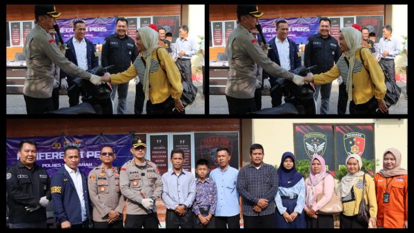 Motor Kembali, Warga Apresiasi Kinerja Polres Way Kanan Ungkap Curas Ranmor di 5 TKP